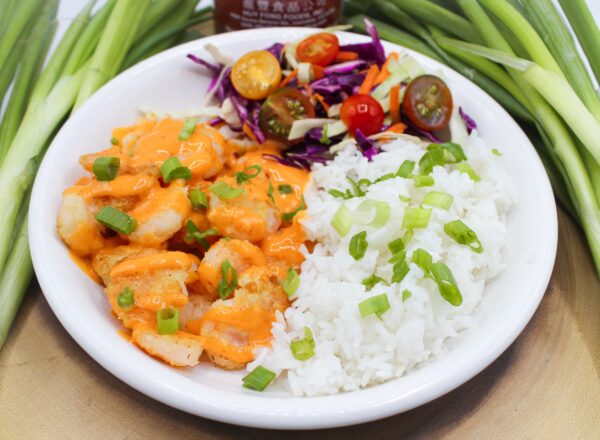 Bang Bang Shrimp and Rice Bowl