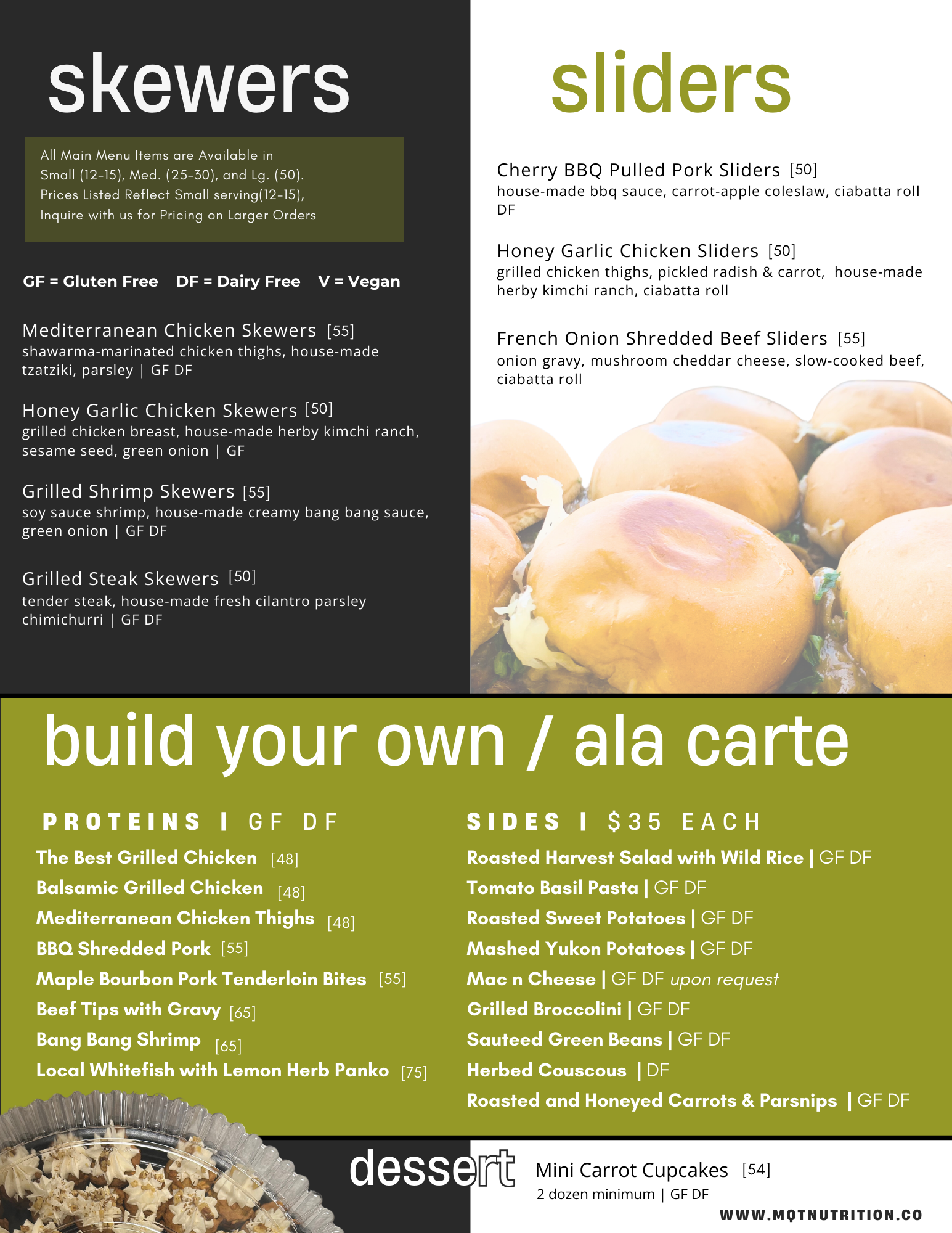 Catering Menu Page 2